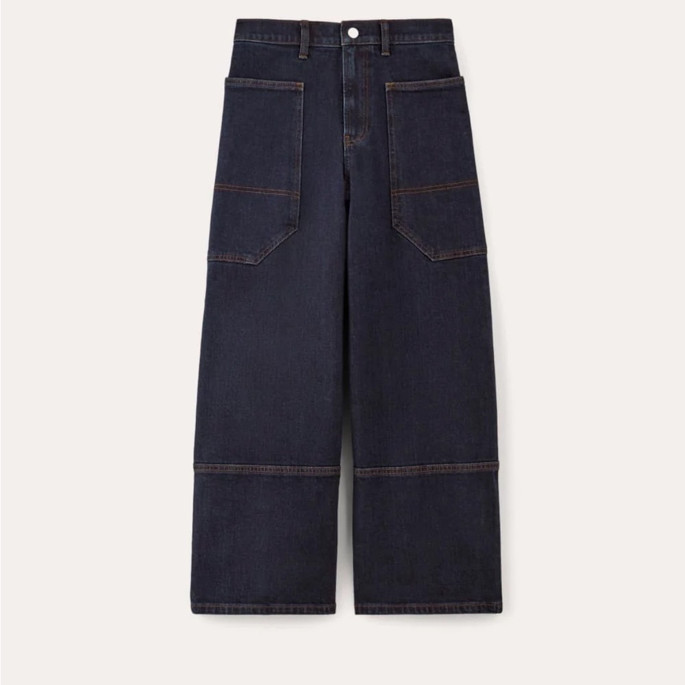Everlane cropped gardener jeans, 31